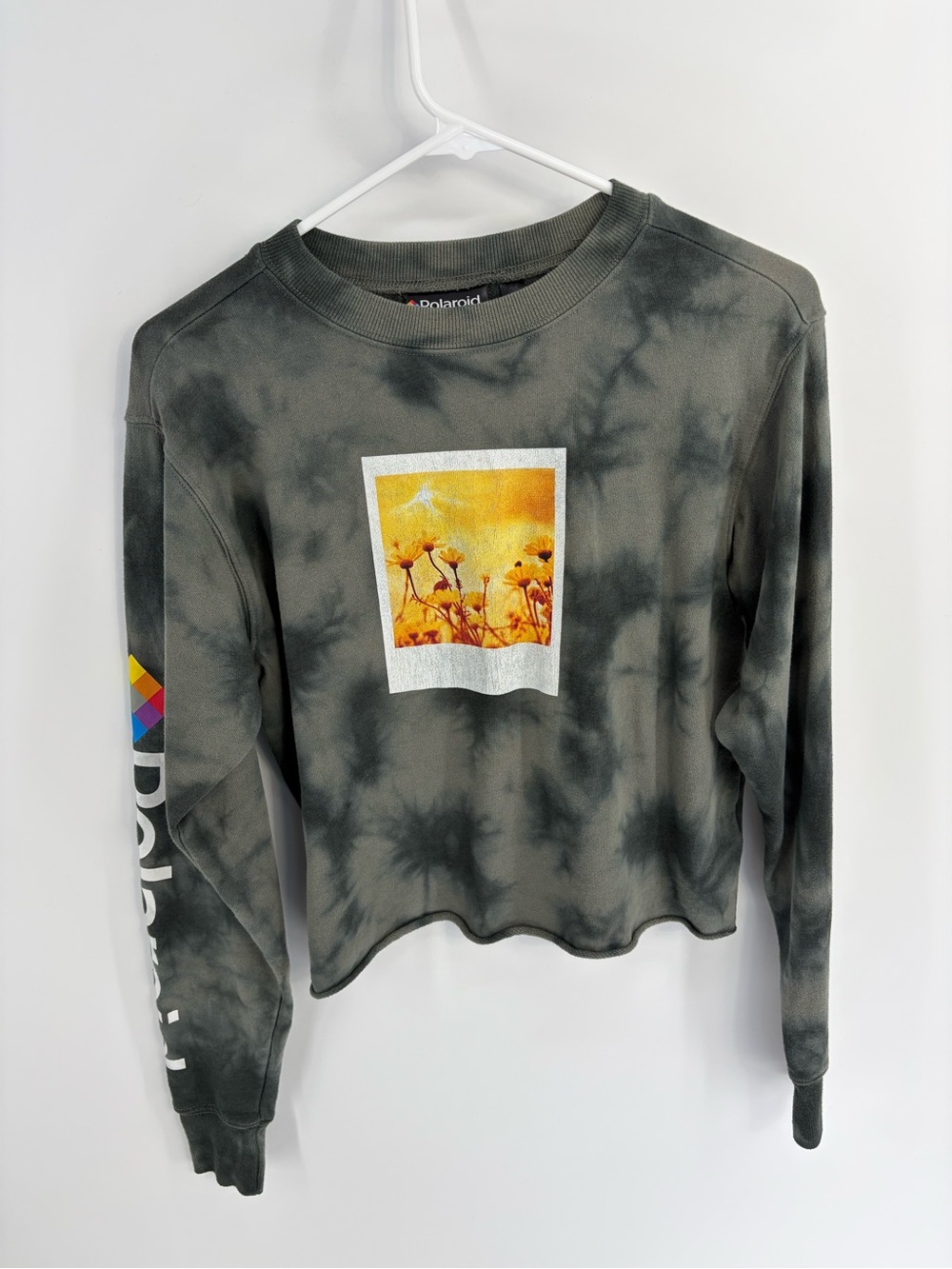 Polaroid‎ Cropped Sweatshirt - XS